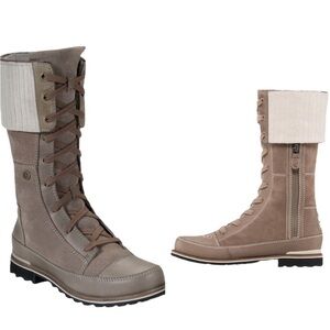 Women's North Face Lace-Up Snowtropolis Boots EUC